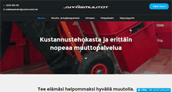 Desktop Screenshot of jyvasmuutot.net
